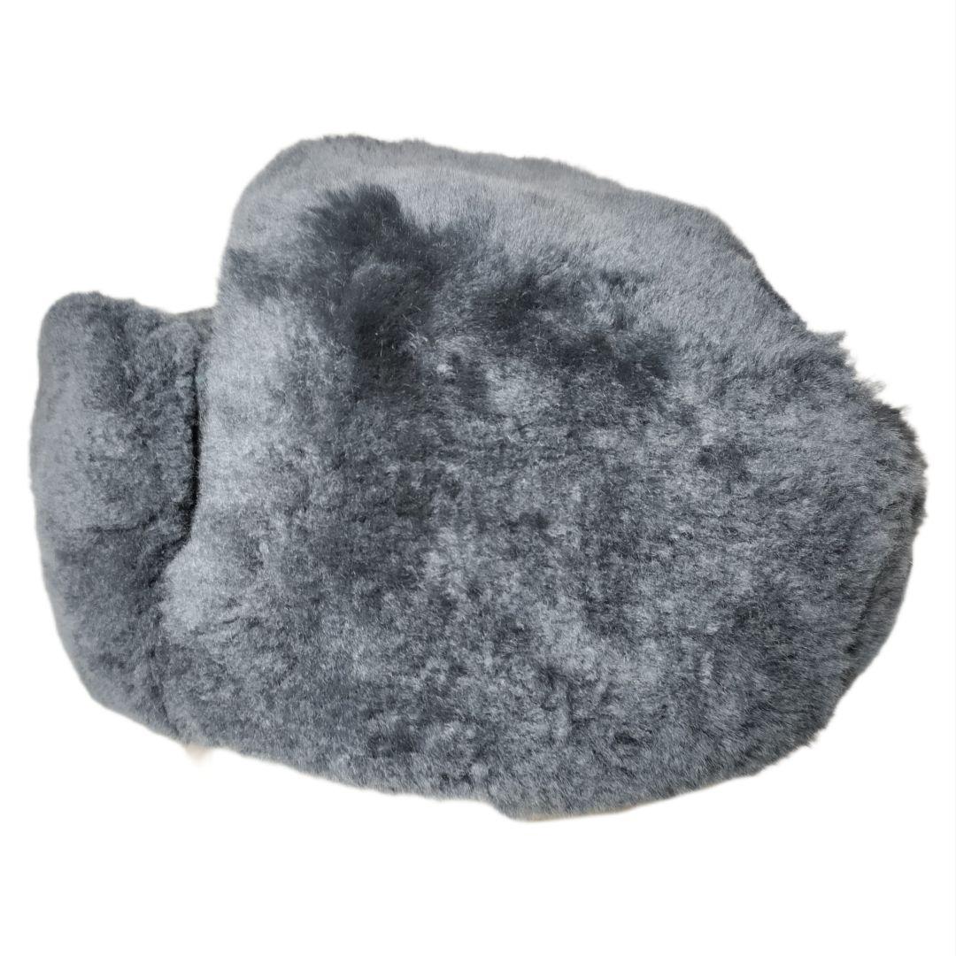 ロシア軍 実物 24年製 防寒帽 ウシャンカ 帽章付き 58cm