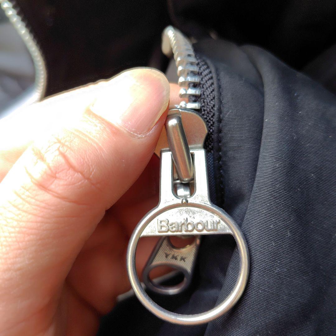 新品　Barbour EXMOOR ニューバーレー　パデッドコート　黒　40