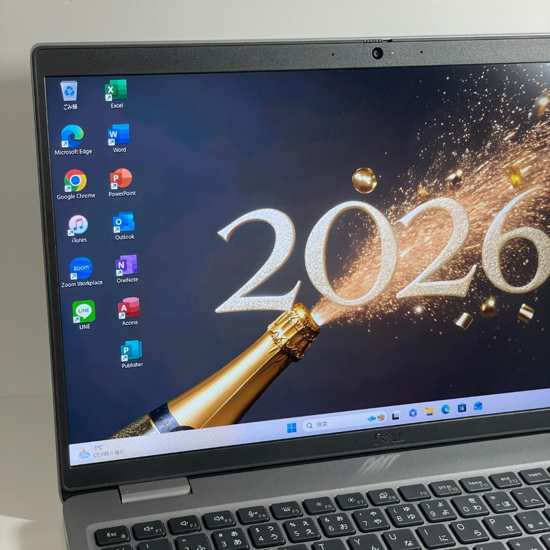 第11世代 i7 デル Latitude5520 ノートPC win11 SSD