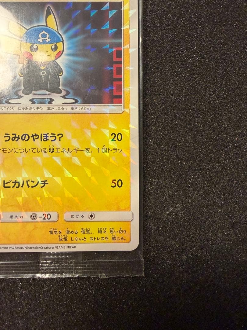 【未開封】ボスごっこピカチュウ スカル団 アクア団 2枚セット