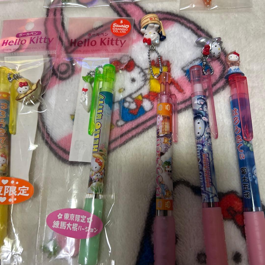 【未使用】ご当地キティボールペンシャーペンまとめ売り