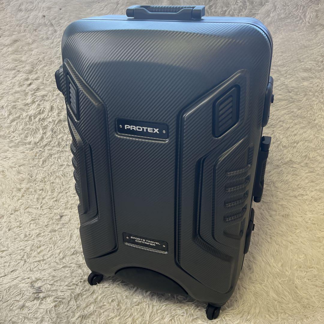【購入者確定】PROTEX　プロッテクス　キャリーケース　4輪　特大　カーボン調