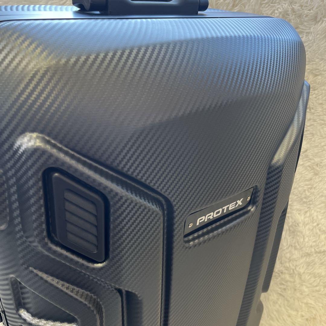 【購入者確定】PROTEX　プロッテクス　キャリーケース　4輪　特大　カーボン調