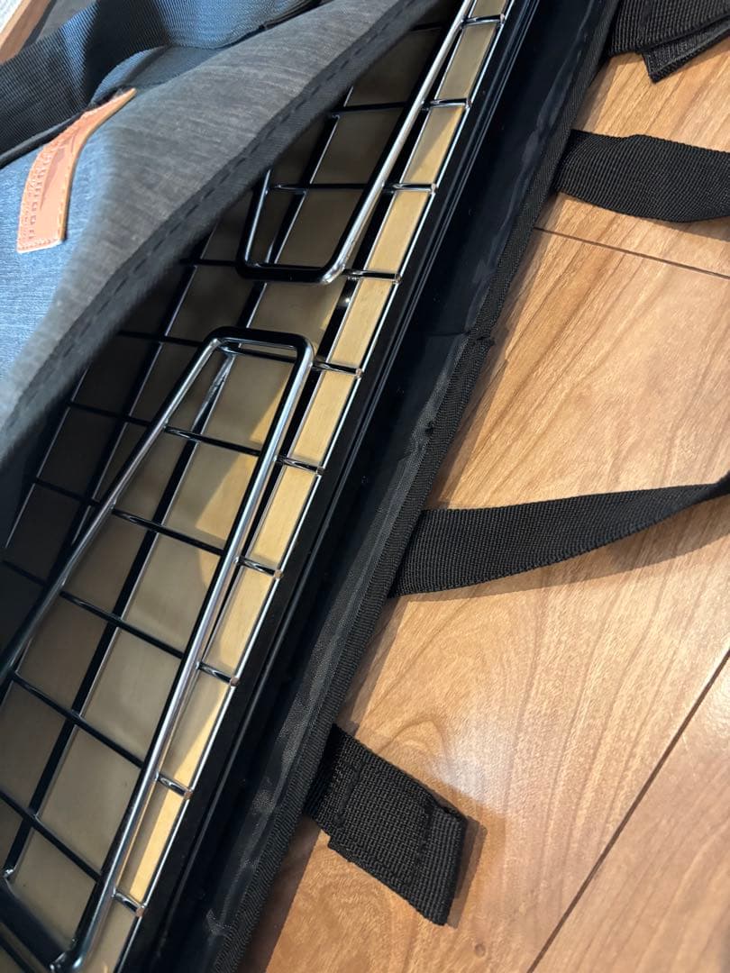 ユニフレーム　フィールドラック2枚ステンレス天板ケースフルセット