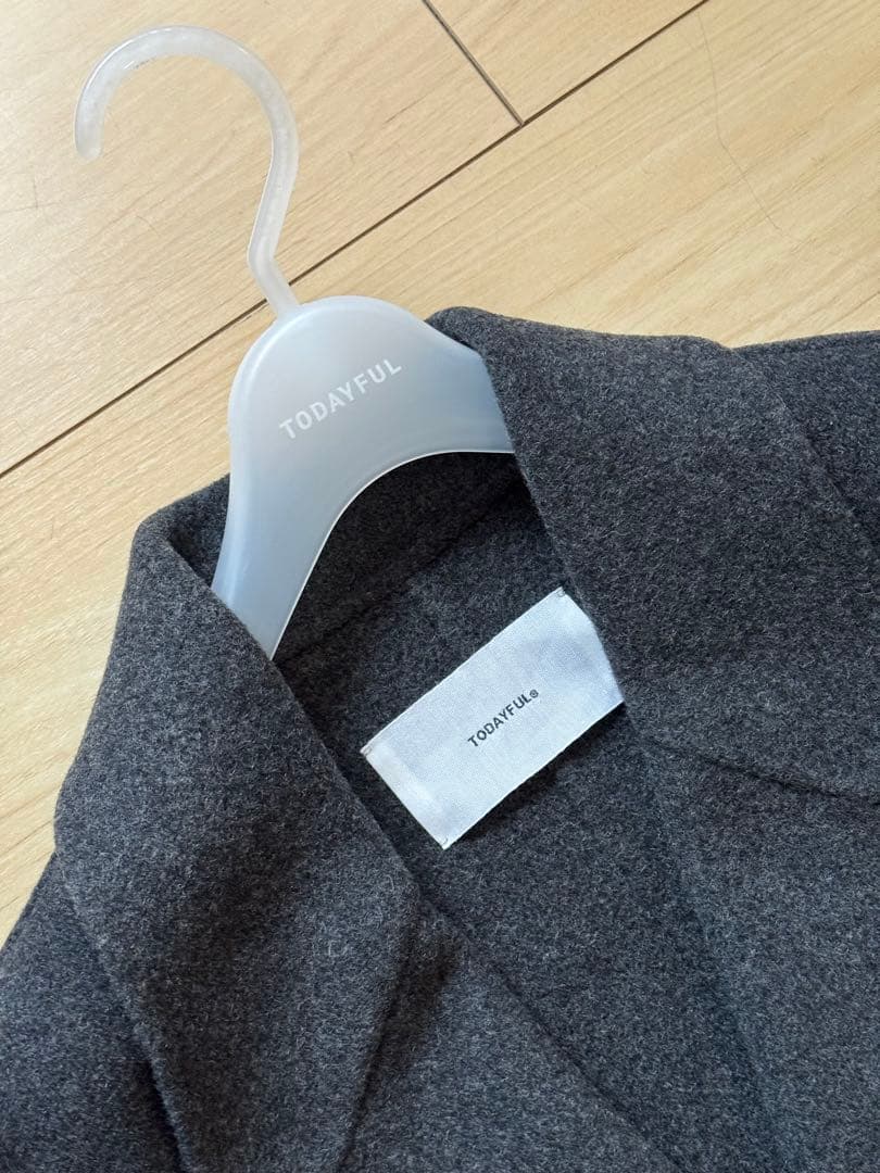 ジャケット・アウター TODAYFUL Wool Over Coat 36 C/GRY
