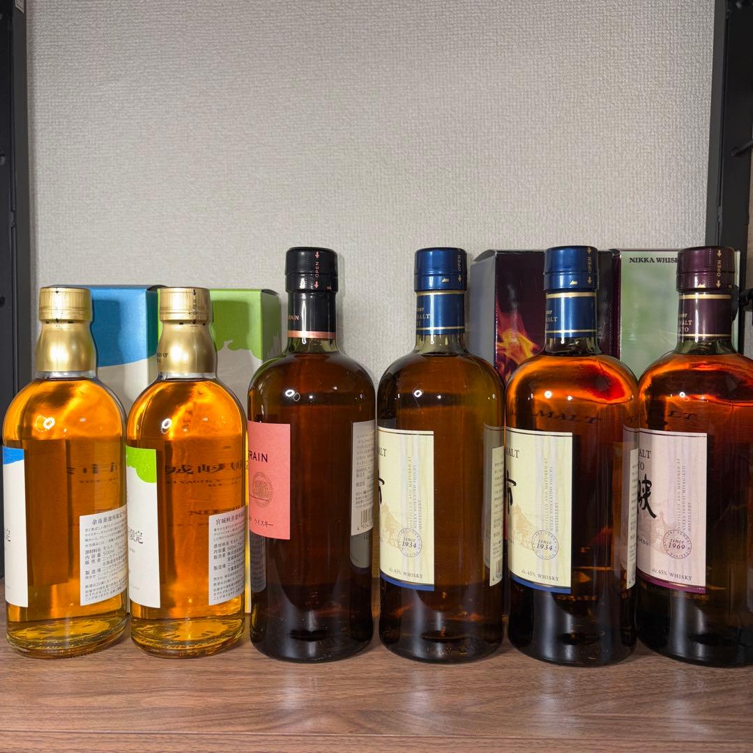 ニッカウイスキー 6本セット
