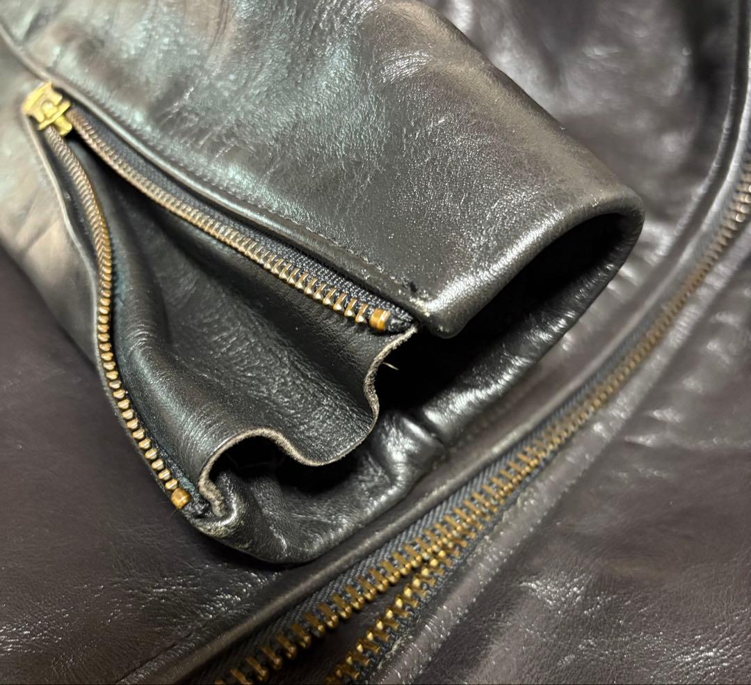 vanson Calee シングルライダースジャケット 38