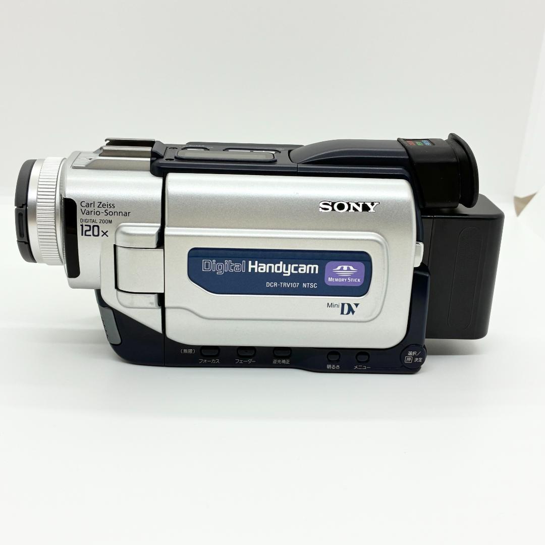 動作品 ソニー SONY デジタルビデオカメラレコーダー DCR-TRV107