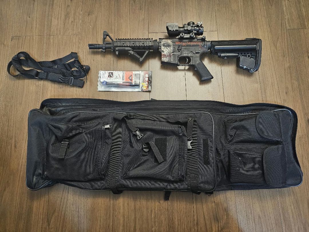 東京マルイ 次世代電動ガン ブラック バットマンジョーカー風カスタム