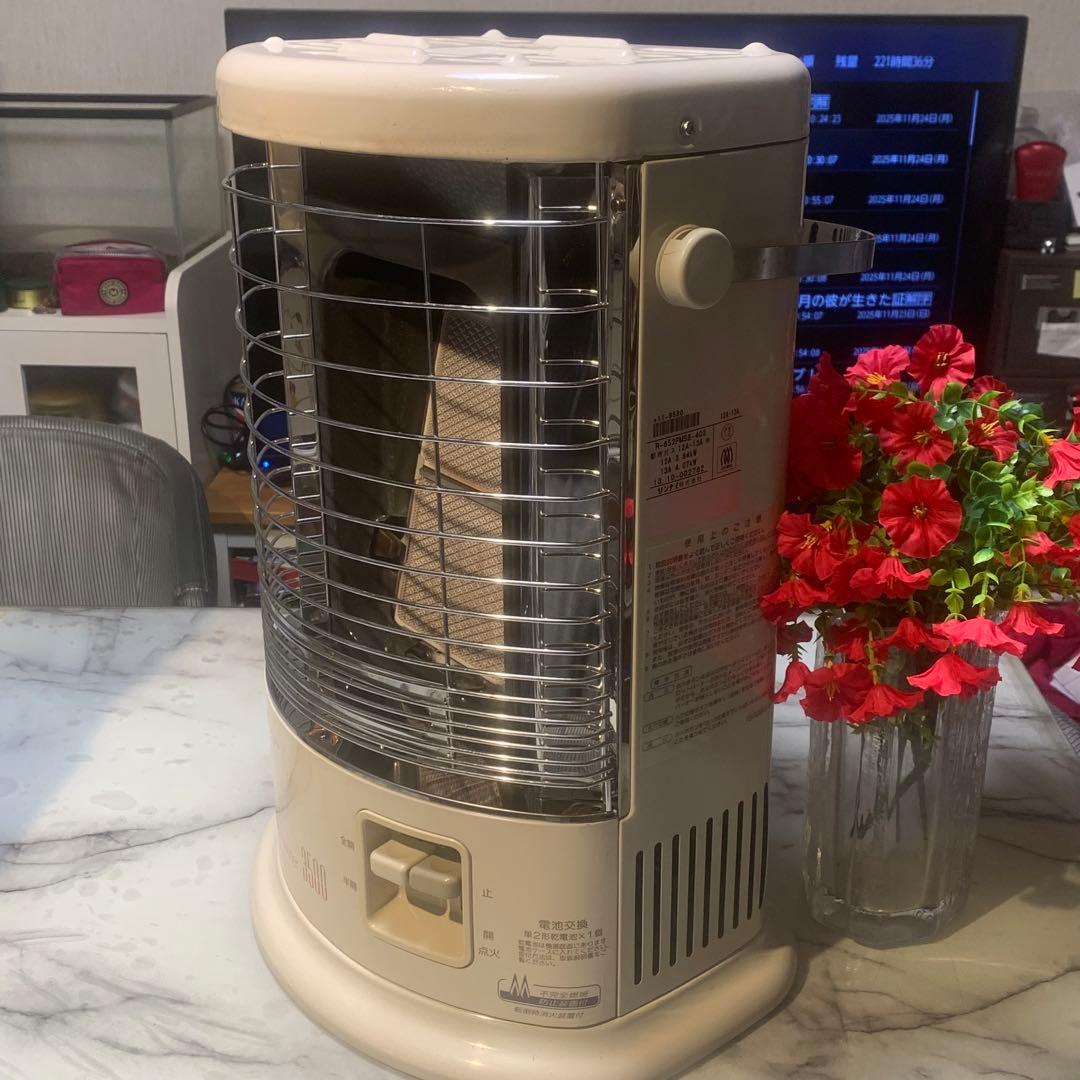 美品●リンナイ ガス 赤外線ストーブ R-852PMSⅢ 都市ガス■動作未確認