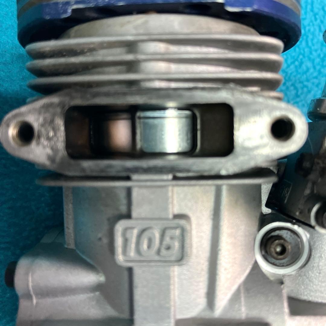 RCヘリコプター用 中古品 OS 105HZ-R エンジン