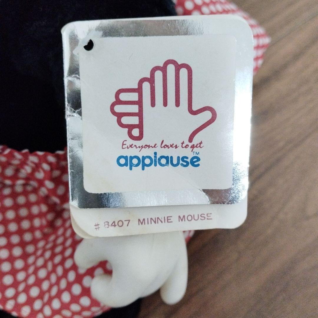 【超貴重】アプローズ社　ミッキー　ミニー　ぬいぐるみ　1981年