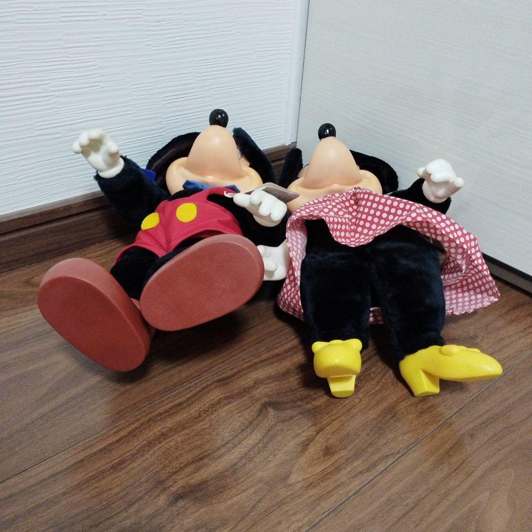 【超貴重】アプローズ社　ミッキー　ミニー　ぬいぐるみ　1981年