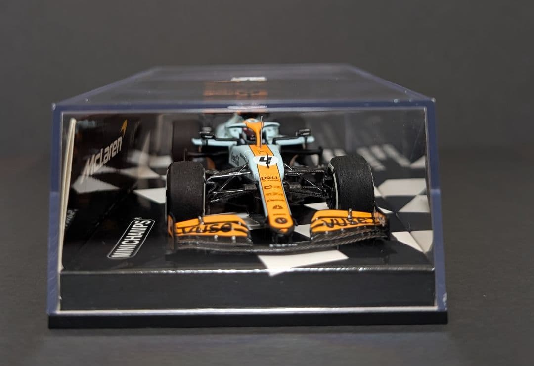 ミニチャンプス1/43 MCL35M ノリス 2021 モナコ Gulfカラー