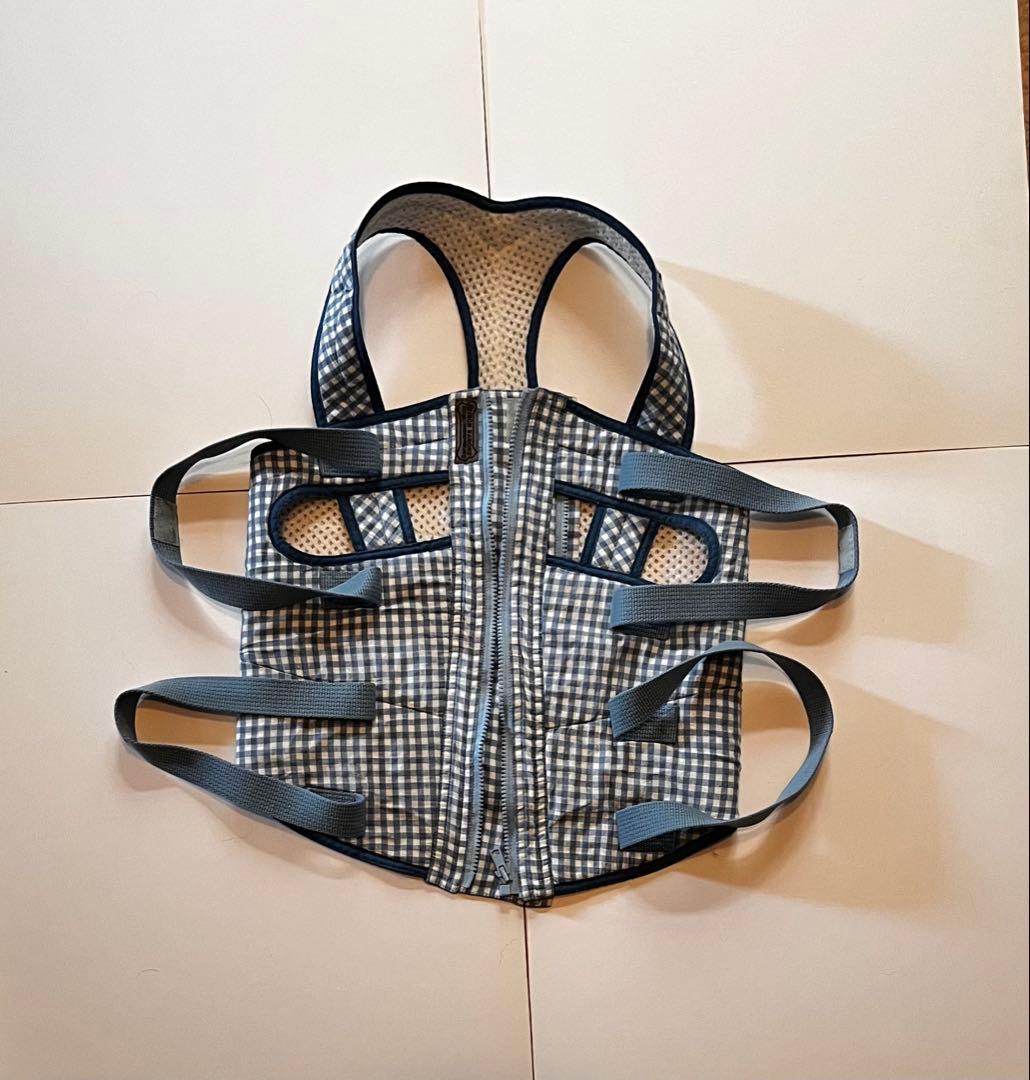 アイアンバロン着たままネンネSサイズ チェック柄 介護用ハーネス