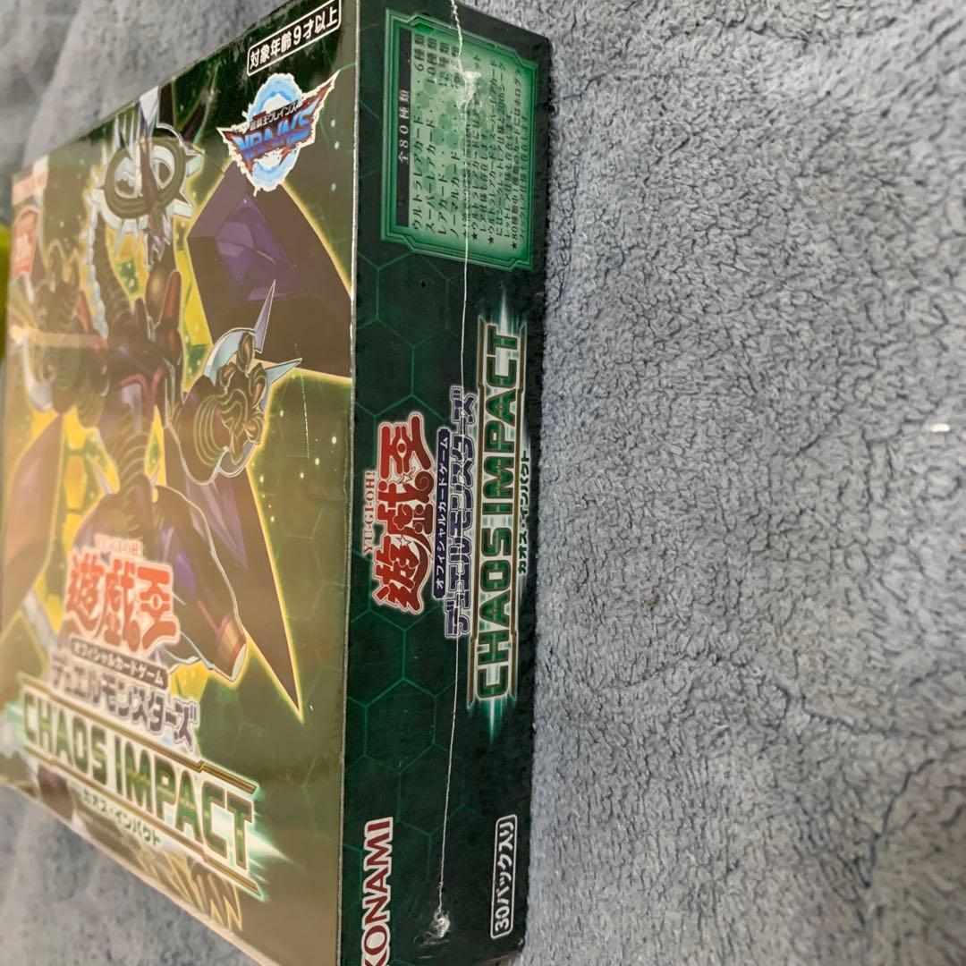 遊戯王OCG 20th CHAOS IMPACT 日本版　シュリ付き未開封BOX