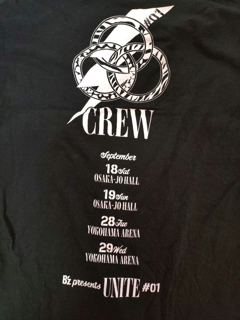 【クルー】【美品】Lサイズ【UNITE】B'z✖Mr.Children✖GLAY