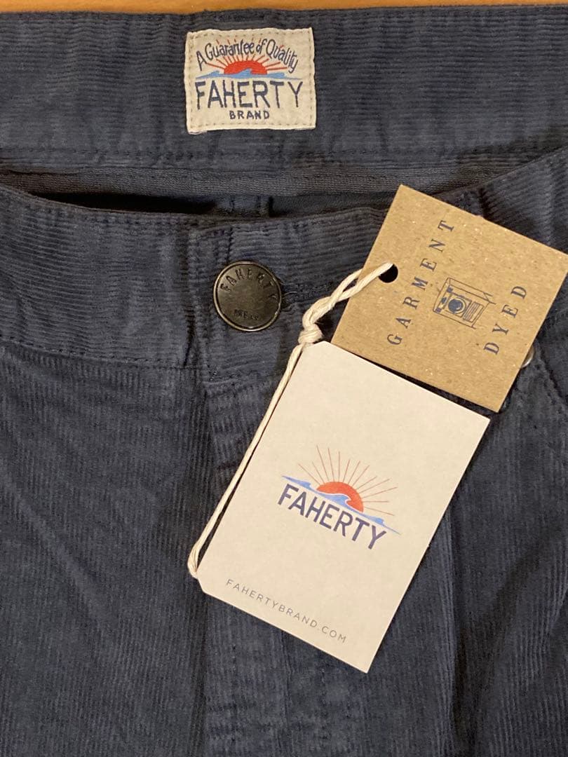 【新品未使用】ファリティ ブランド コーデュロイ 5ポケットパンツ 30インチ
