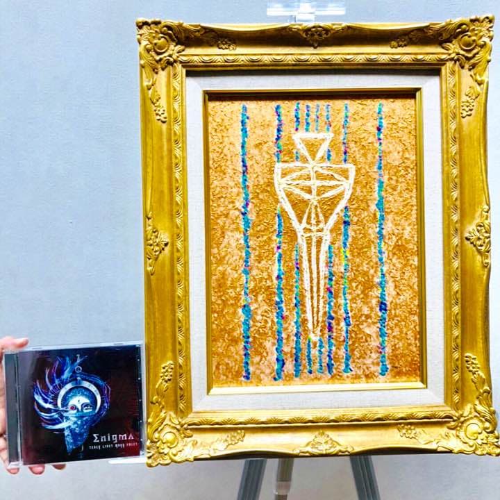 「時の女神 祈りのポーズ」原画 本物 一点物 額付き 絵画 masa