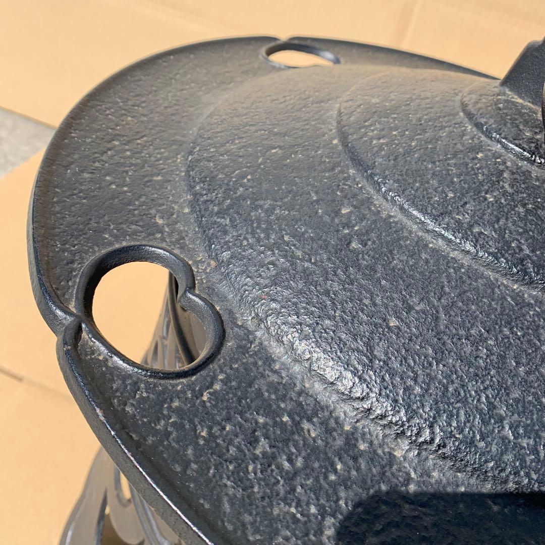 南部鉄器　岩鋳　大型　吊り　燈篭　和風　アンティーク 骨董品 レトロ