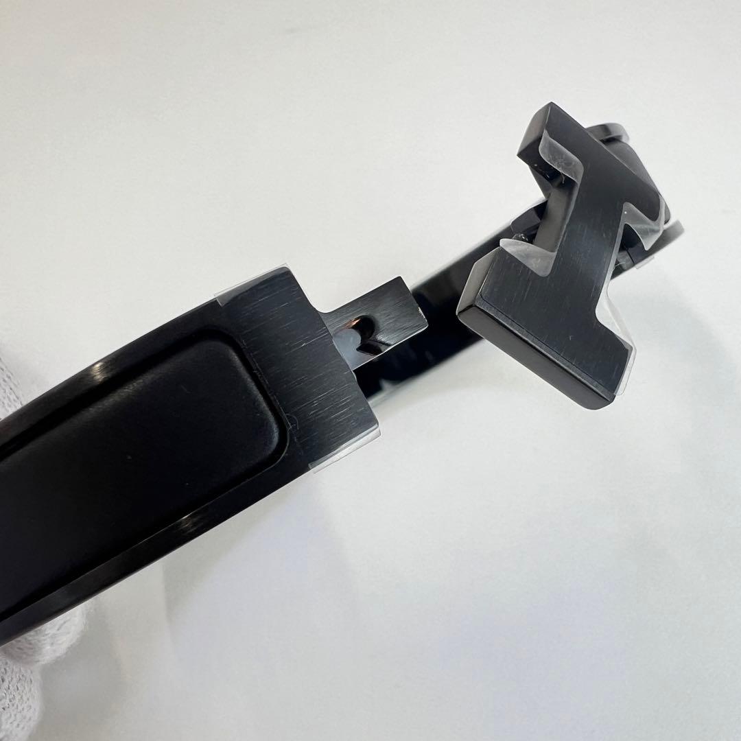 新品未使用　HERMES エルメス　クリックHHソーブラックブレスレットT6 黒