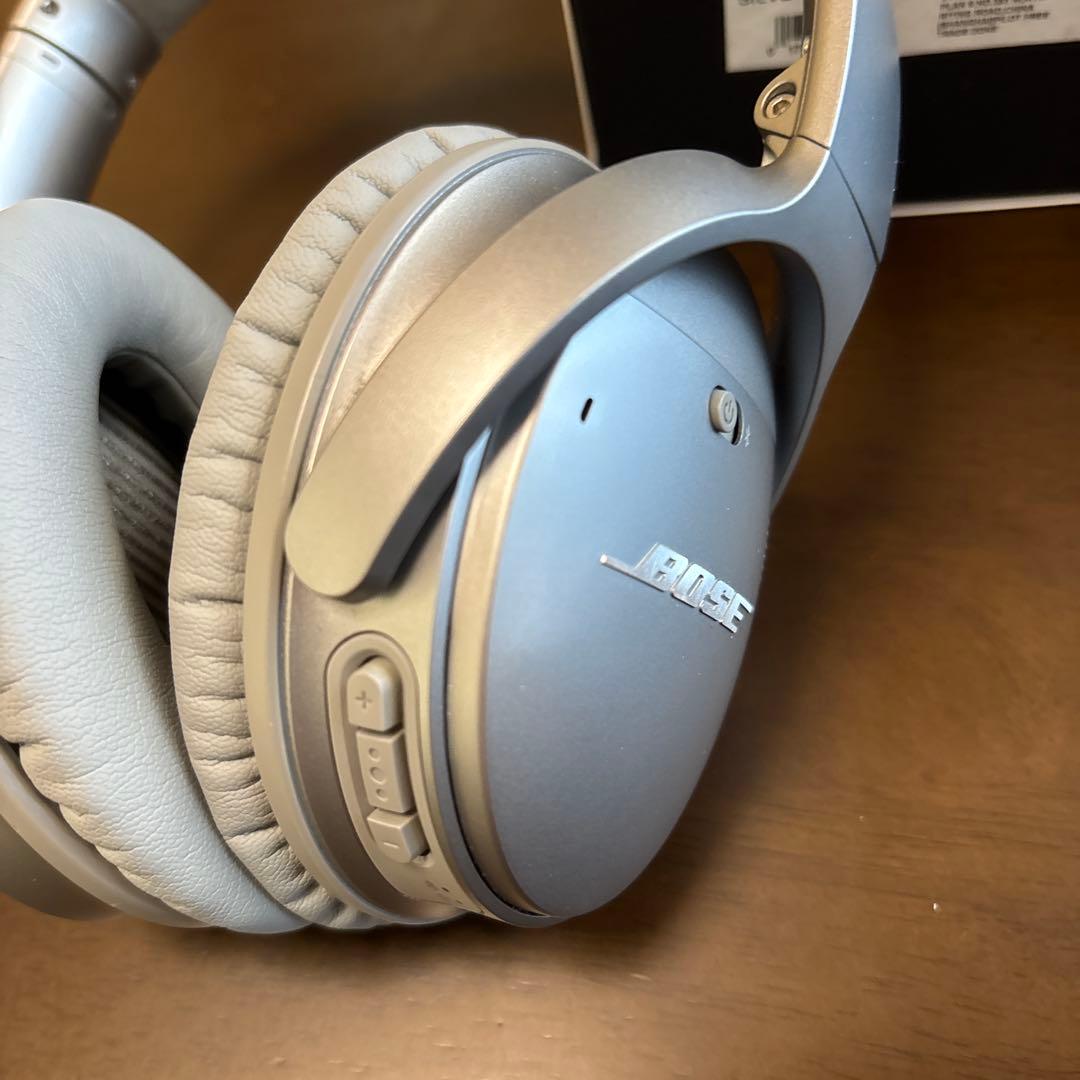 【希少】BOSE QuietComfort 35 ワイヤレスヘッドホン シルバー