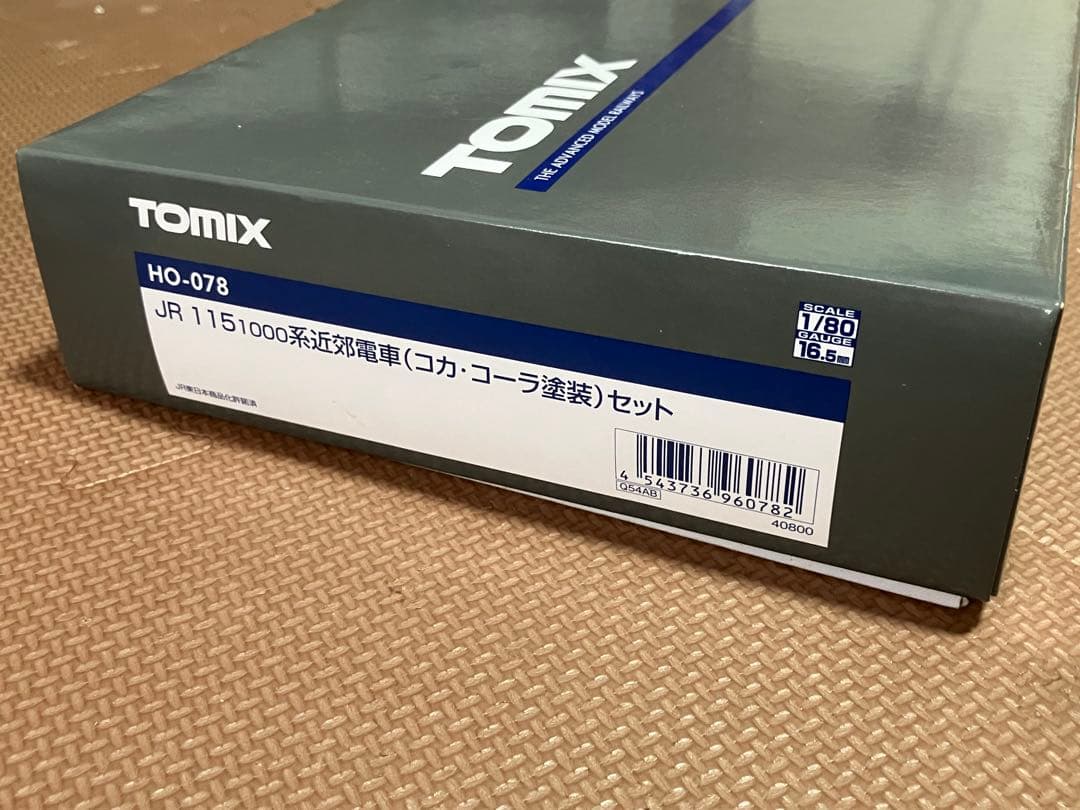 TOMIX HO 115系　コカコーラ塗装