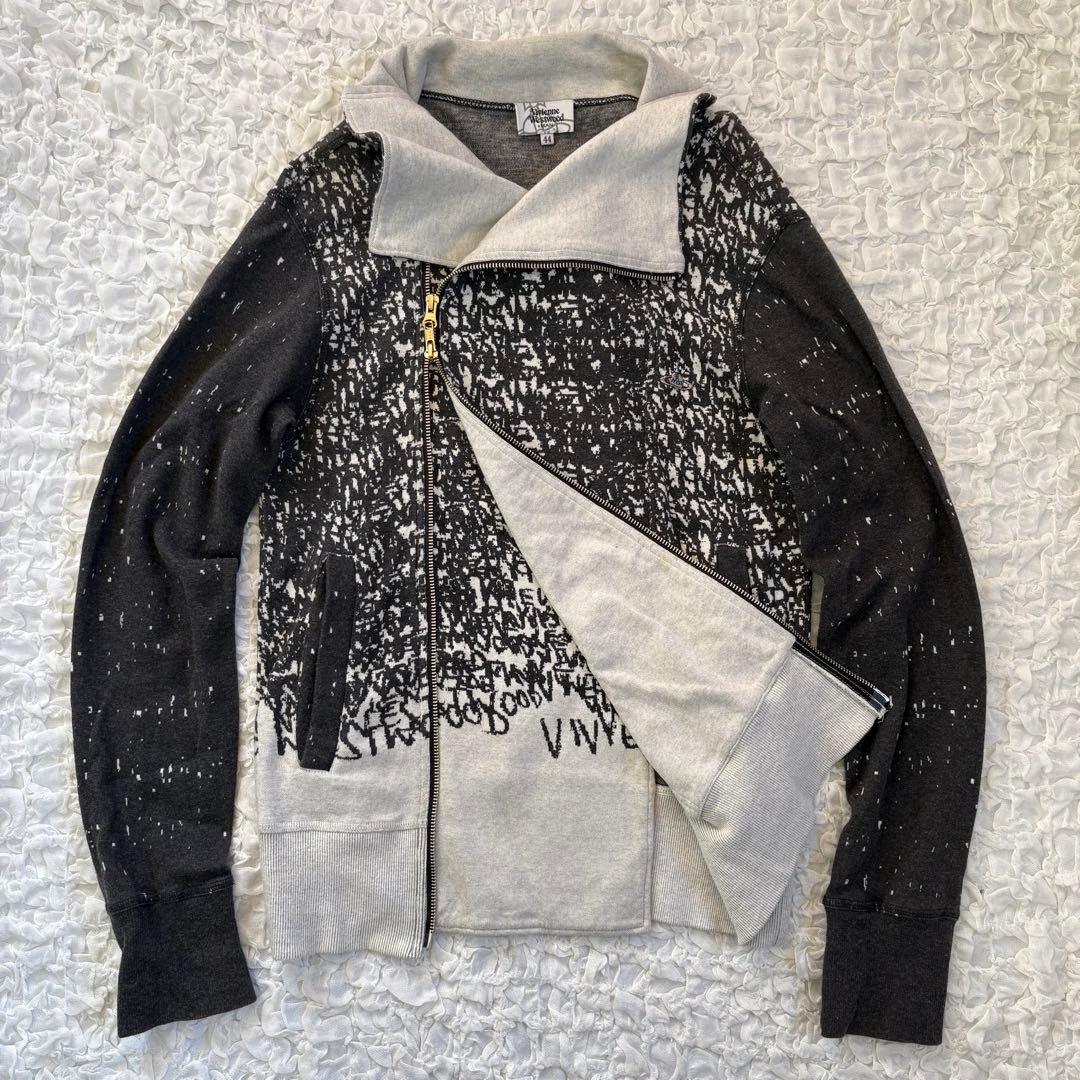 vivienne westwood man 変形ライダース型トラックジャケット