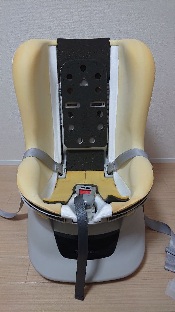 【美品・新生児OK】エールベベ クルットNT プレミアムW ブラウンオレ