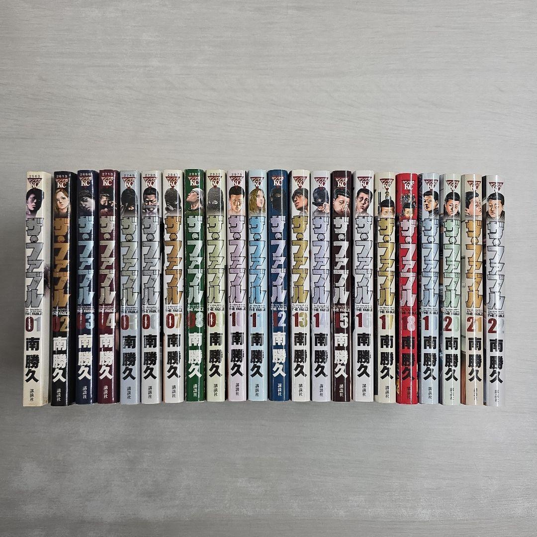 〔R8 1/13〕ザ・ファブル　全22巻セット