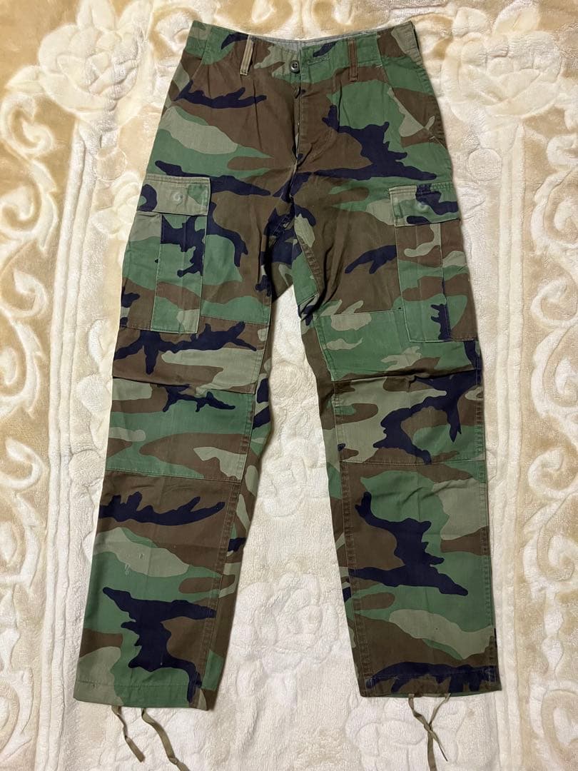 黒　米軍実物　80's ⑤③ ウッドランドBDU