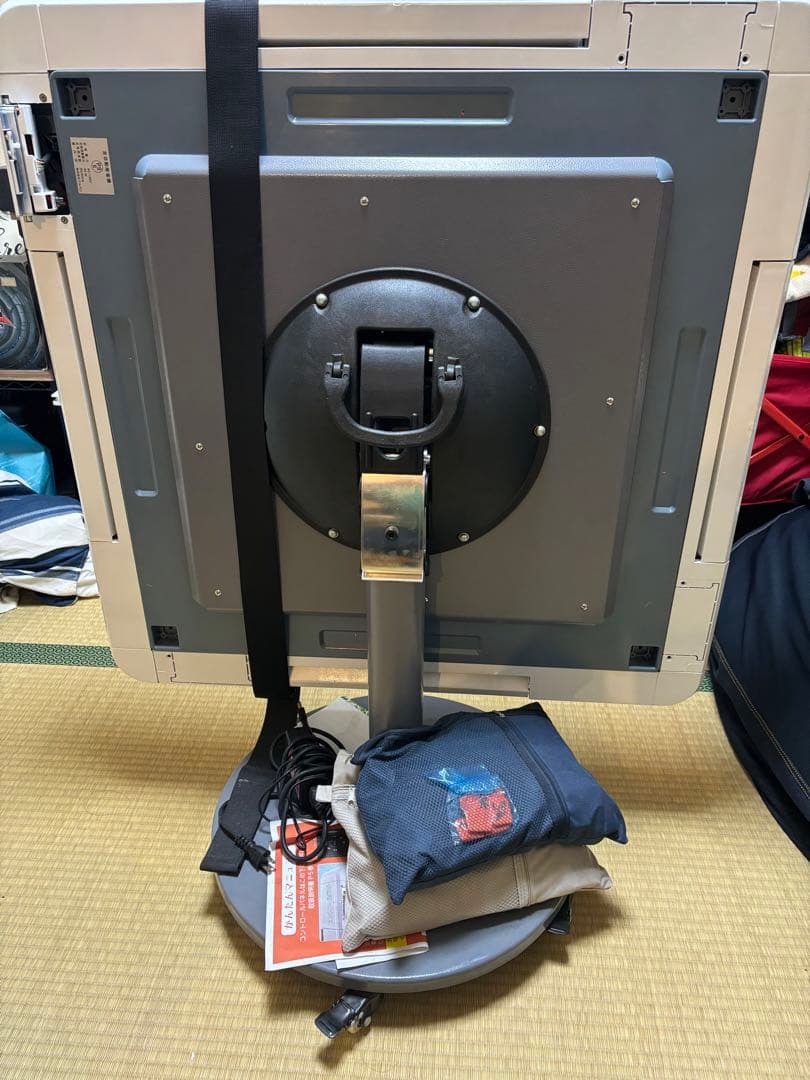 （もうチャン）スリムプラス33【折りたたみ・移動式脚タイプ】ホワイト