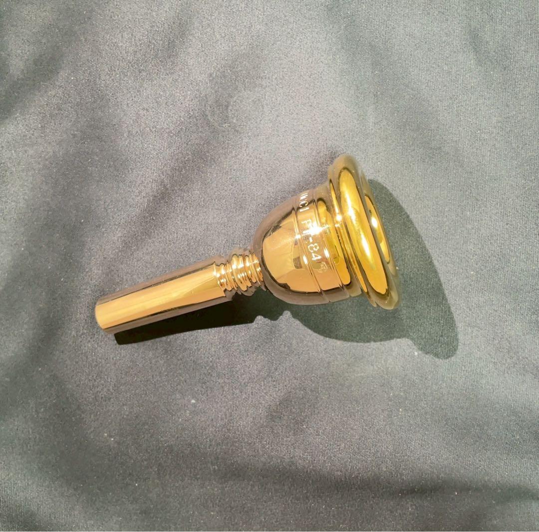 PERANTUCCI PT-84【金メッキ加工、音響処理済】チューバマウスピース