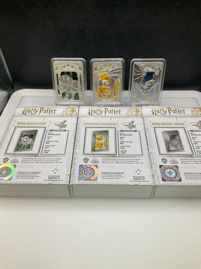 2024年ニウエ　ハリーポッター第5弾　Hungarian　純銀　1オンス　銀貨