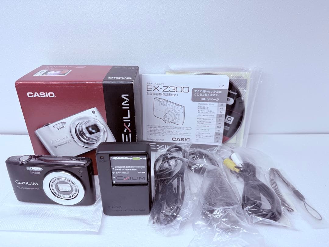 CASIO EXILIM EX-Z300 ブラック 動作確認済 コンデジ