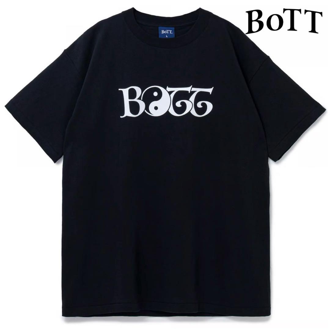 新品 BoTT ボット 2Y Tee ロゴ プリント Tシャツ XL 黒