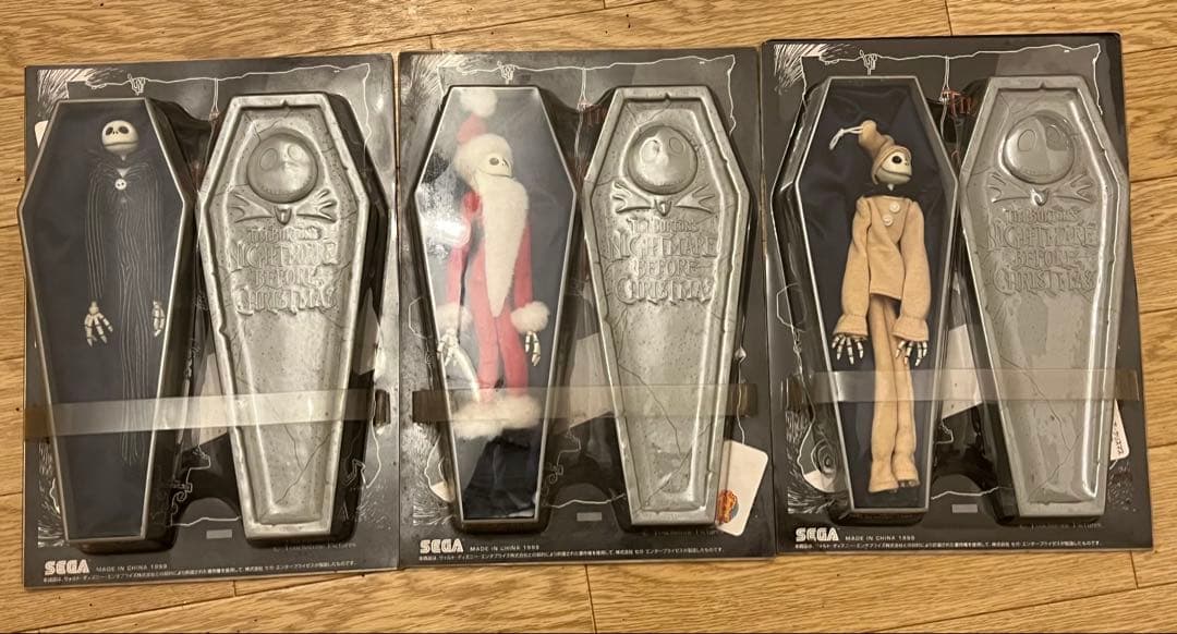 ジャック・スケリントン フィギュア 1999年製　3体セット