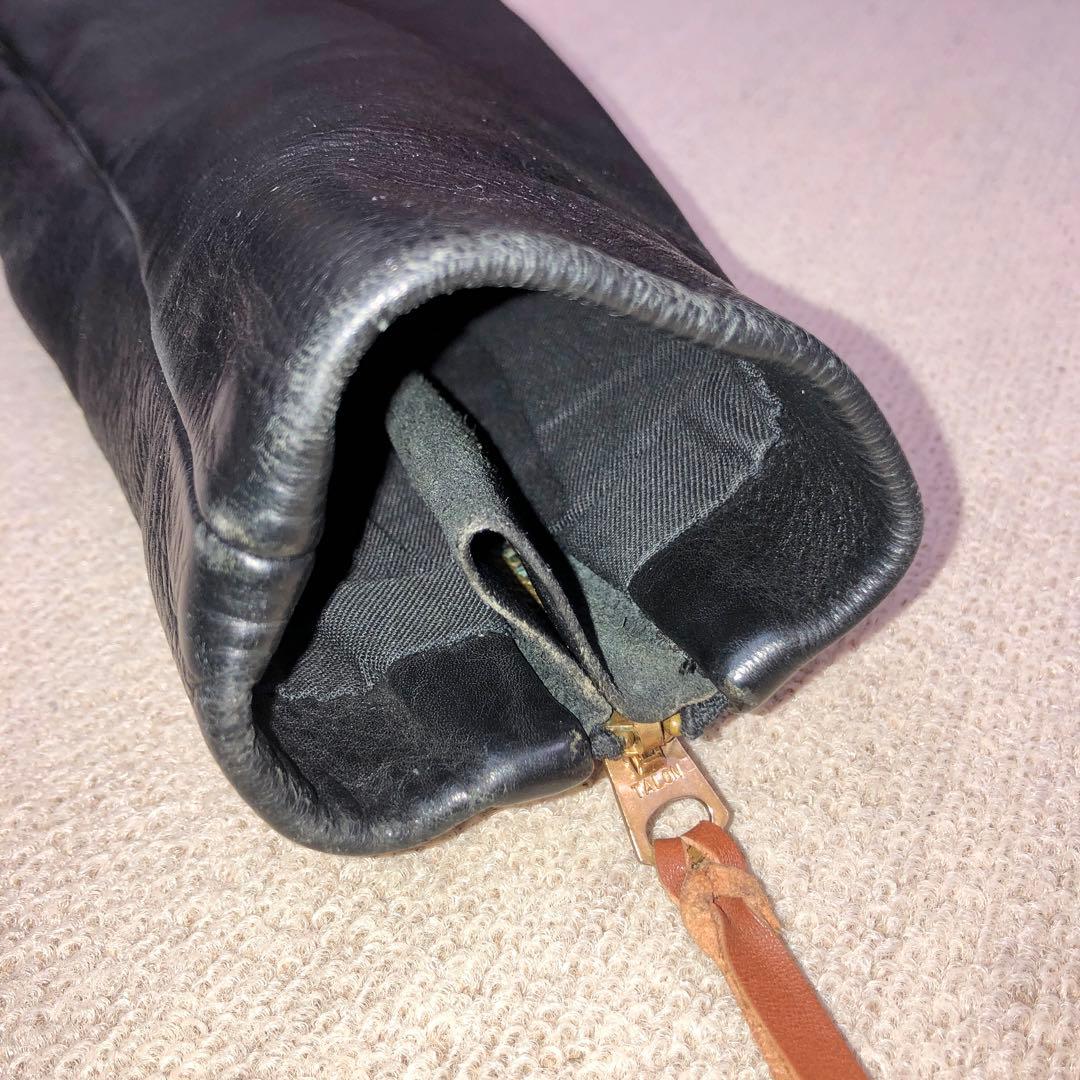 バンソン 90s レザー ジャケット ライダーズ ブラック 36 S3009