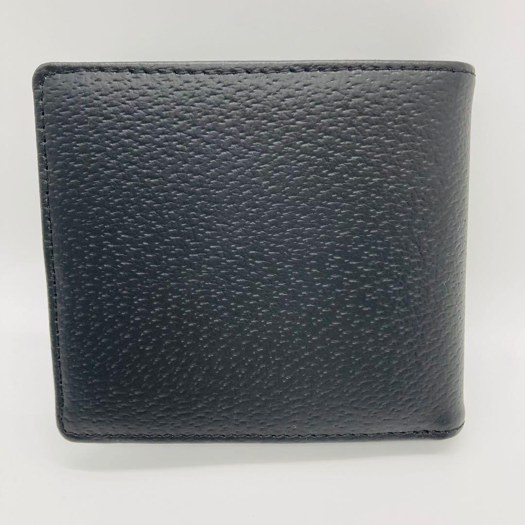 Vivienne Westwood オーブロゴ 札入れ　二つ折り財布　ブラック