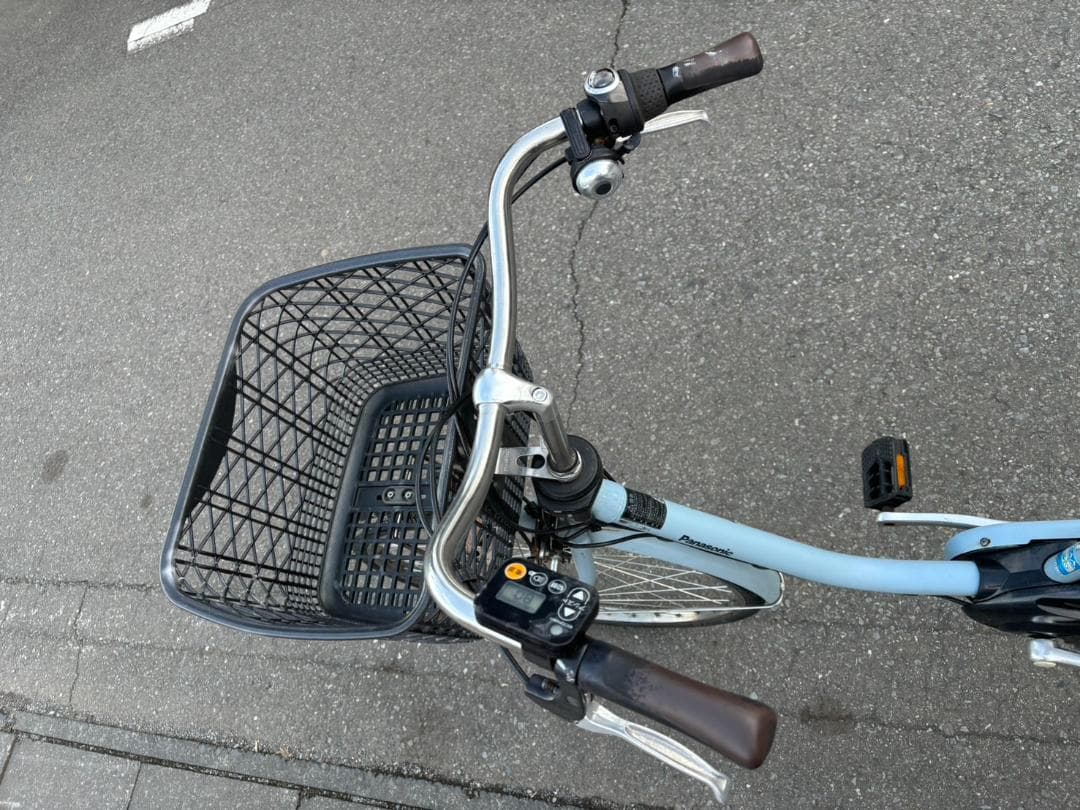 パナソニック 電動自転車 ビビスタイル 26型 16Ah マットブルーグレー