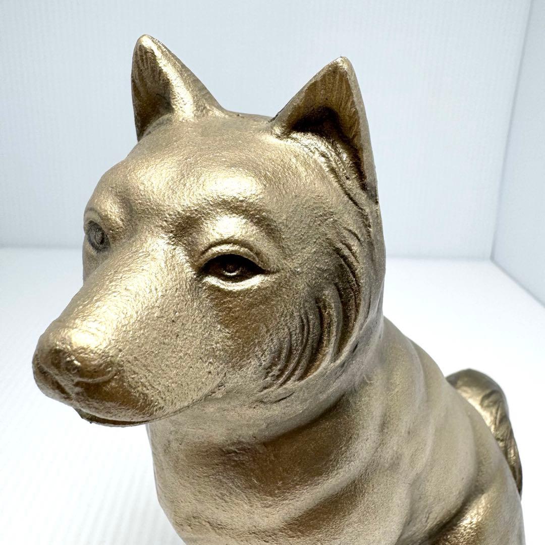 高岡銅器 環水作 日展作家 犬 戌 置物 二匹 鉄 干支 伝統工芸 縁起物