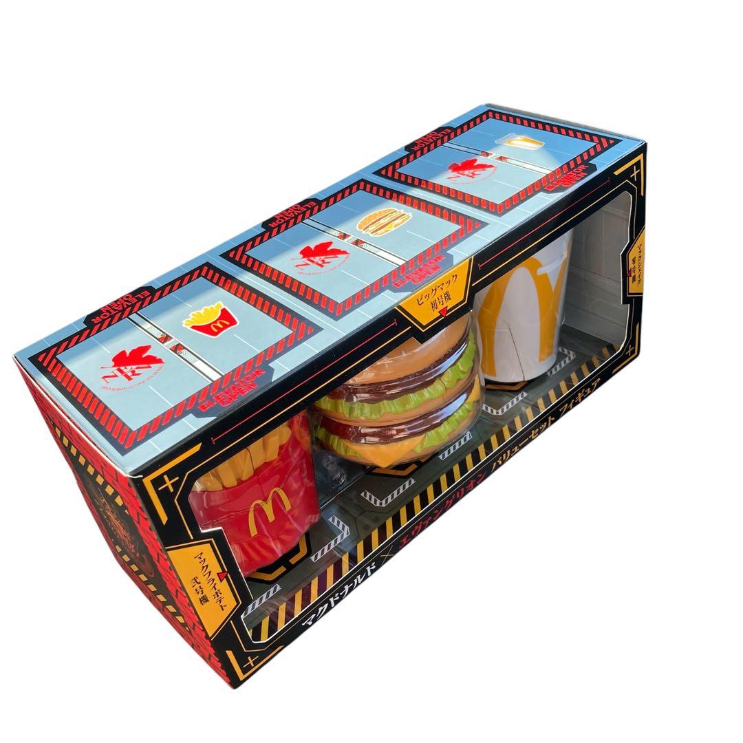 【新品・未開封品】マクドナルド エヴァンゲリオン コラボフィギュア