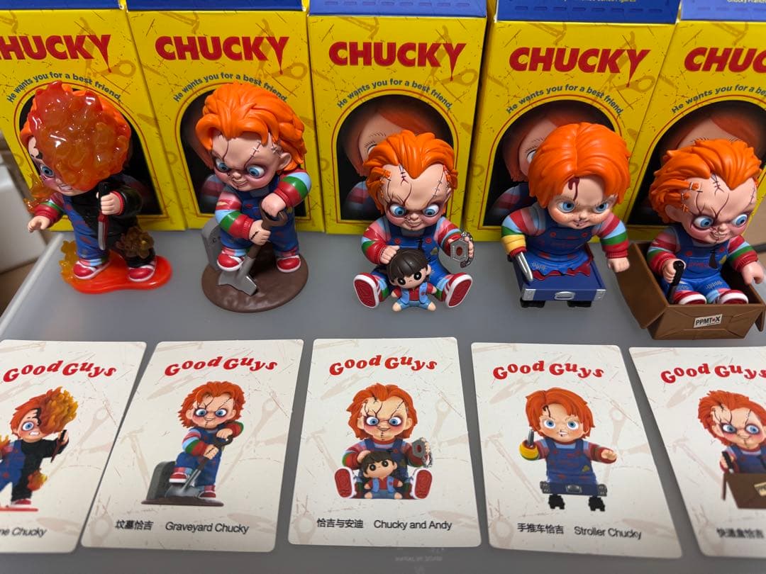 ポップマート　チャッキー　フランチャイズ　フィギュア　おまとめセット