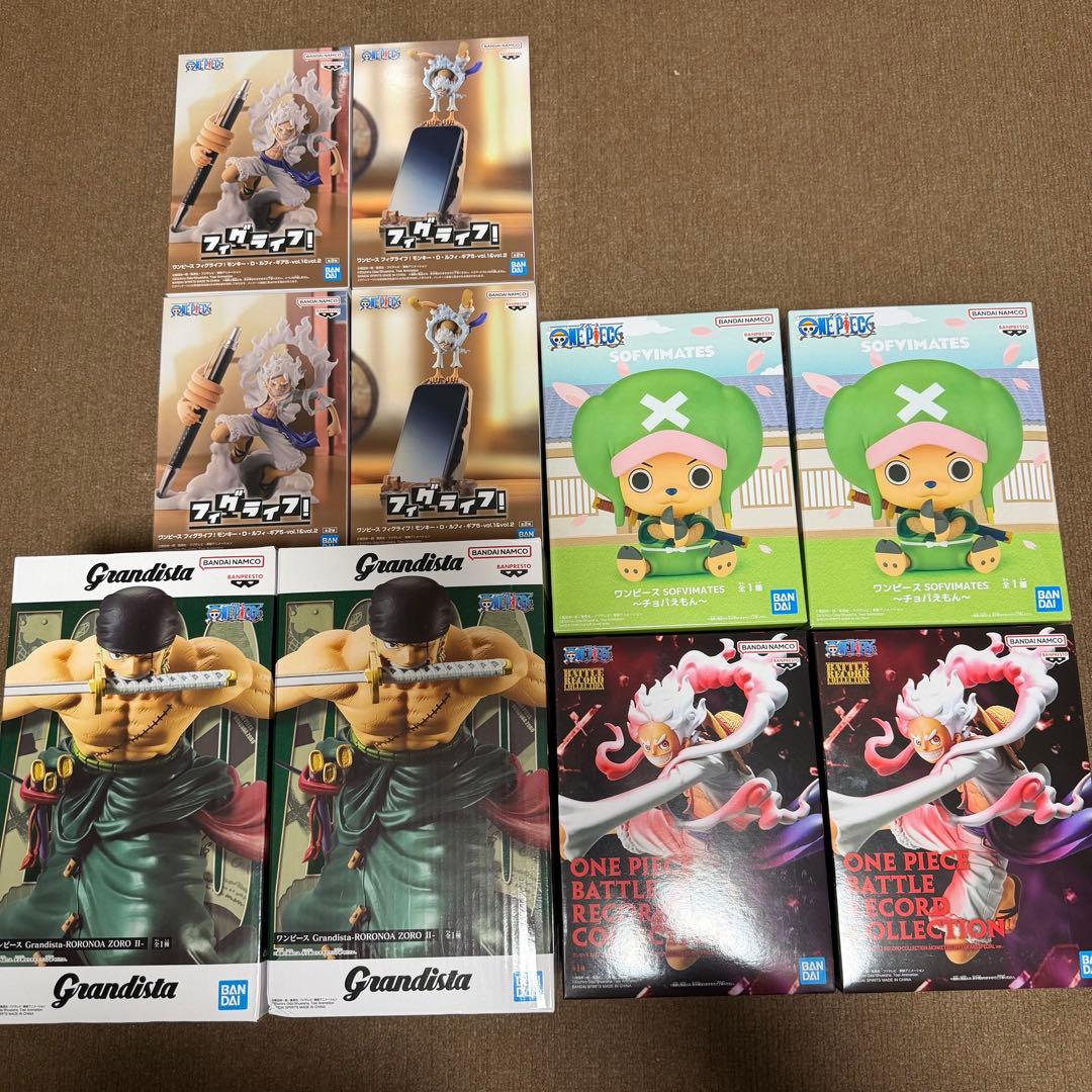 ワンピース　SOFVIMATES grandista フィグライフ まとめ売り