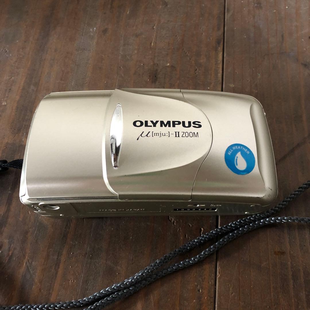 OLYMPUS μ ii zoom フィルムカメラ 動作確認済み