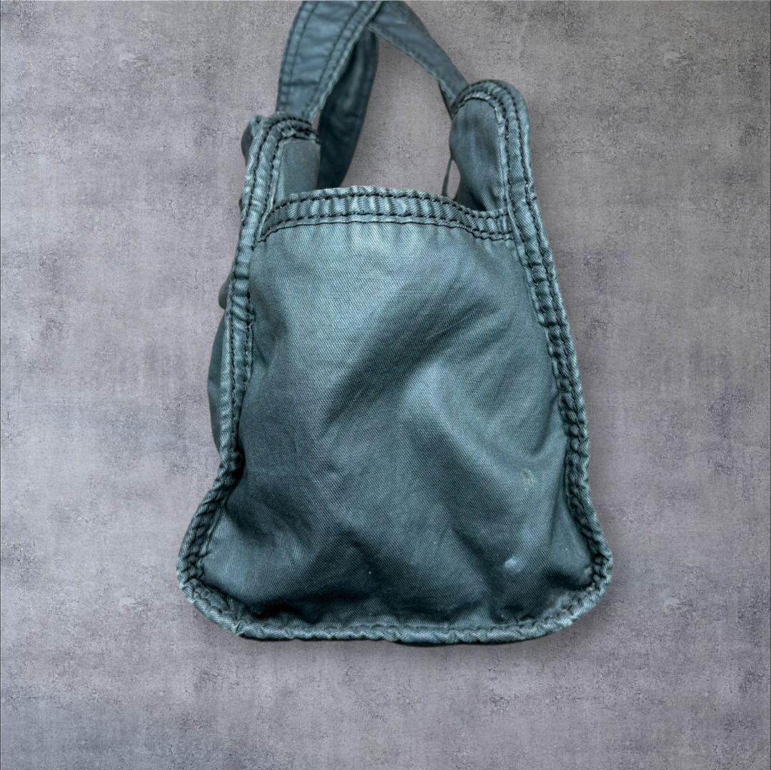 DIESEL ハンドバッグ archive メタルロゴ ブラック系