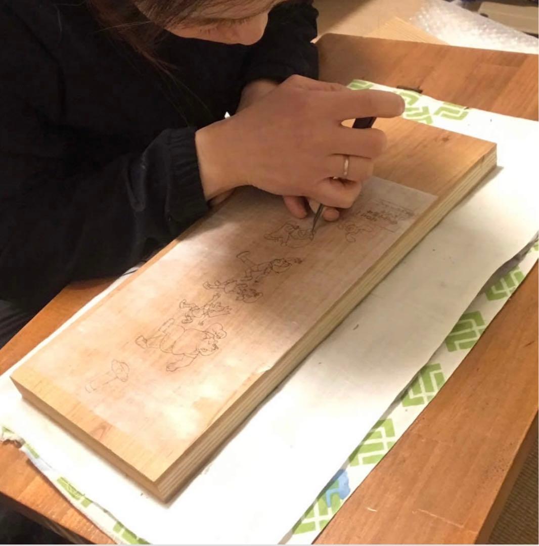 映画ドラえもん　のび太の宇宙小戦争　2021 公開記念　浮世絵　木版画