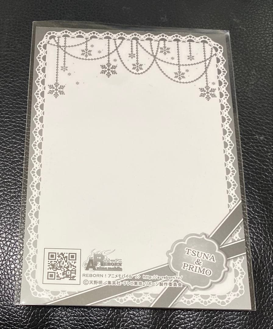 家庭教師ヒットマンREBORN リボアニ　ポストカード　沢田綱吉　プリーモ　一世