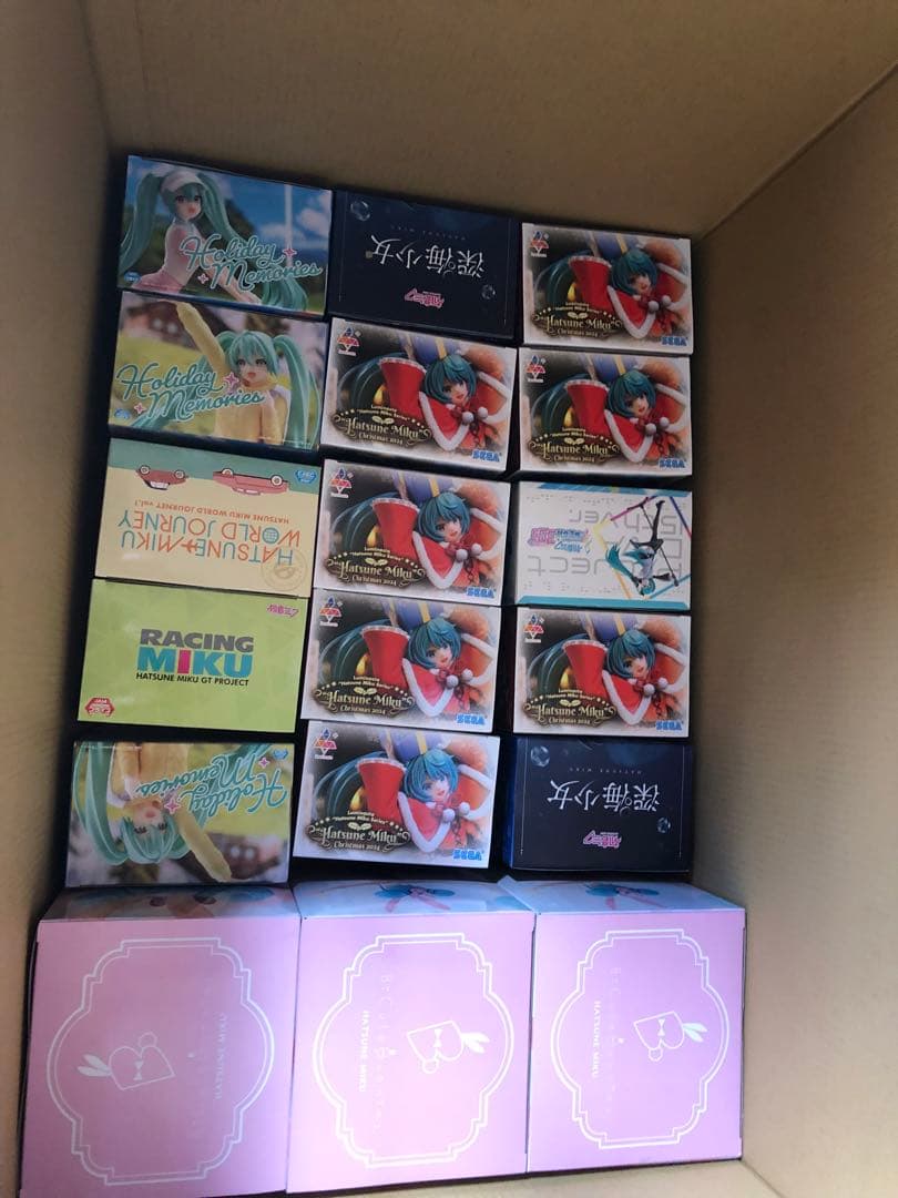 初音ミク　フィギュア　サンタ　ノエル　雪ミク　抹茶　バニー　天使　52個