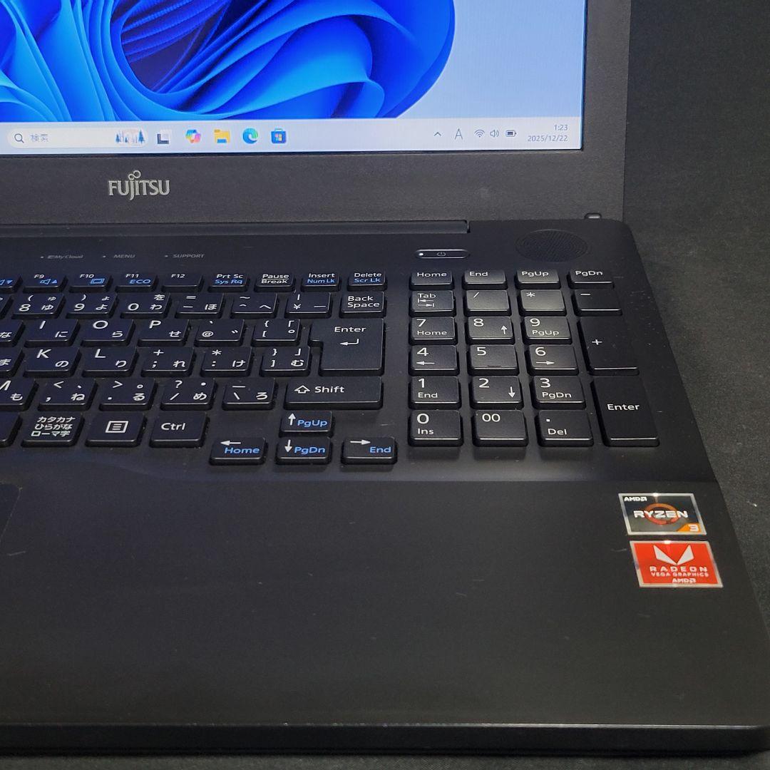 富士通 AH43/D1 Win11 SSD256GB office2021